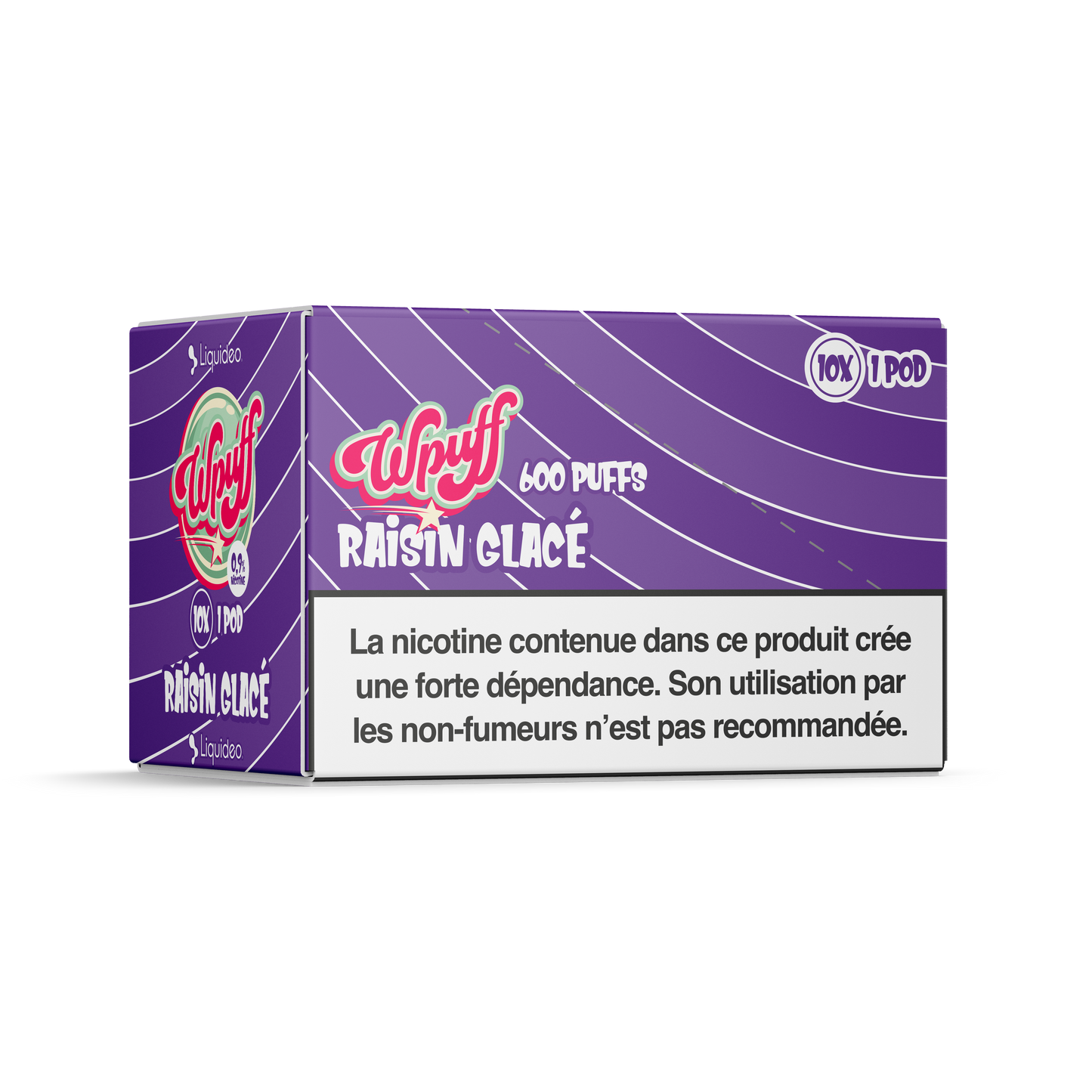 CARTOUCHE POD X2 - WPUFF - RAISIN GLACEE