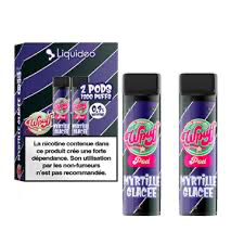 CARTOUCHE POD X2 - WPUFF - MYRTILLE GLACEE