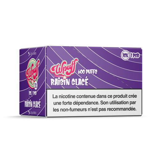 CARTOUCHE POD X2 - WPUFF  - RAISIN GLACEE