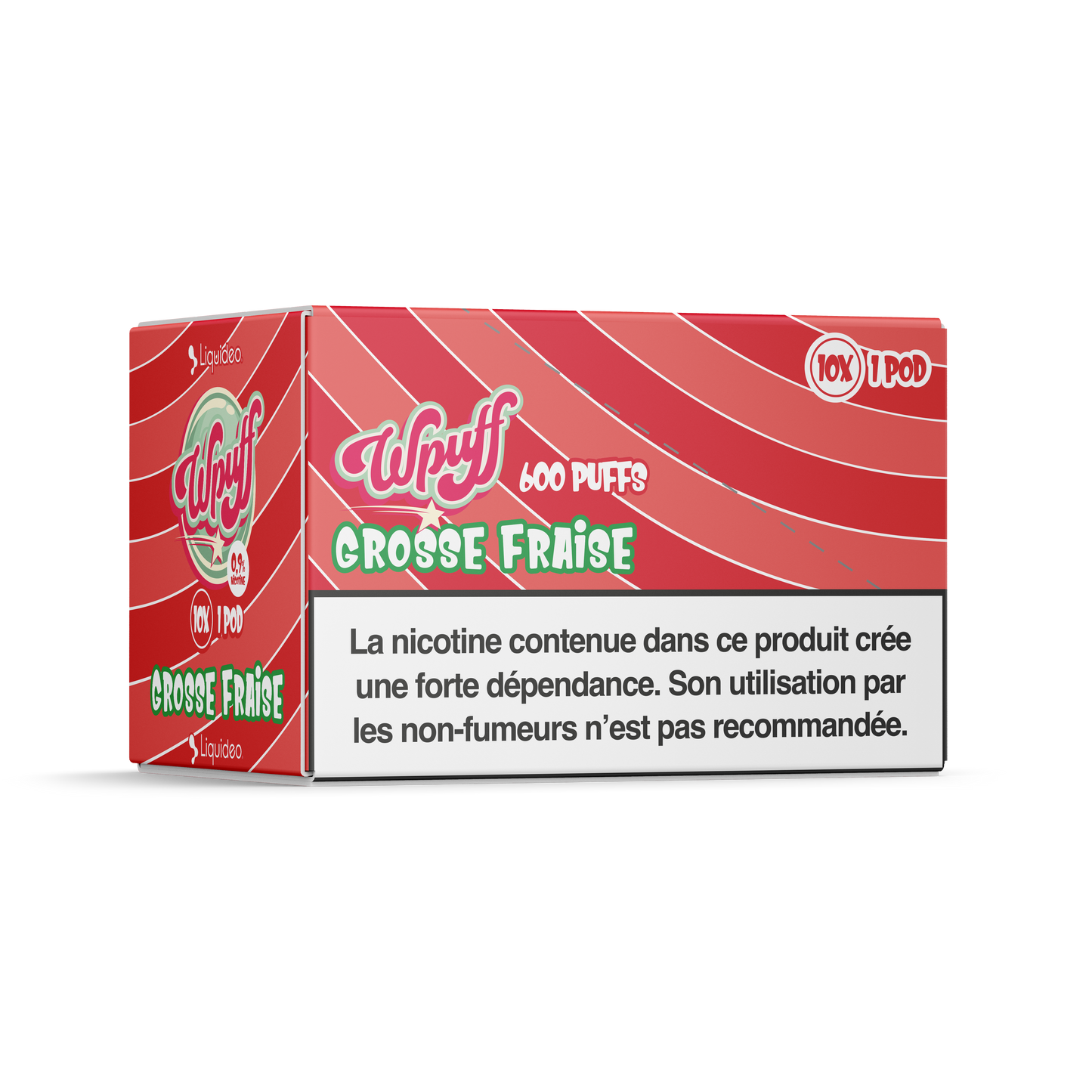 CARTOUCHE POD X2 - WPUFF - GROSSE FRAISE