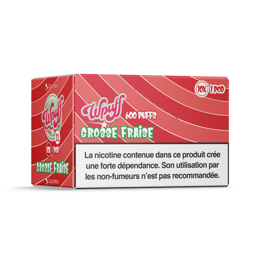 CARTOUCHE POD X2 - WPUFF - GROSSE FRAISE