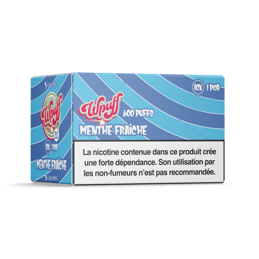 CARTOUCHE POD X1 - WPUFF - MENTHE FRAICHE